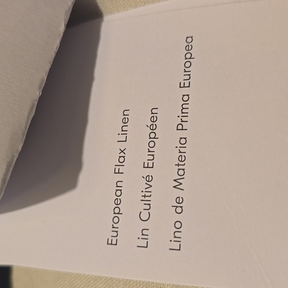 ❤️BUY 2 GET 1 FREE  West Elm European Flax Linen Sheet Set,Full,Frost Gray,$269 - Picture 7 of 15